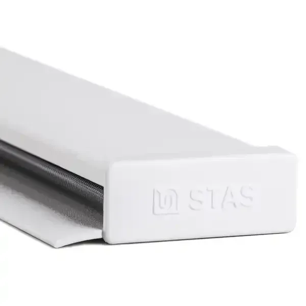 Display Papergrip slutkappe hvid RAL plast
