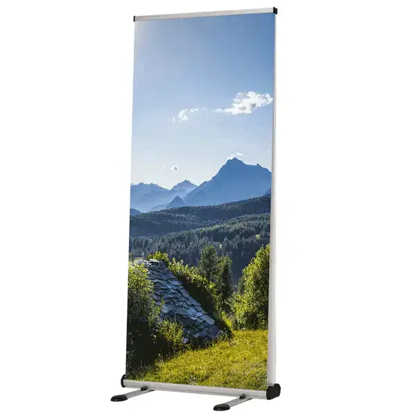 Display Roll-Banner Open-Air banner 85x200 cm dobbelt