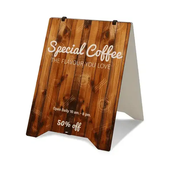 Display A-Board Grab & Grip gadeskilt A1 dobbelt