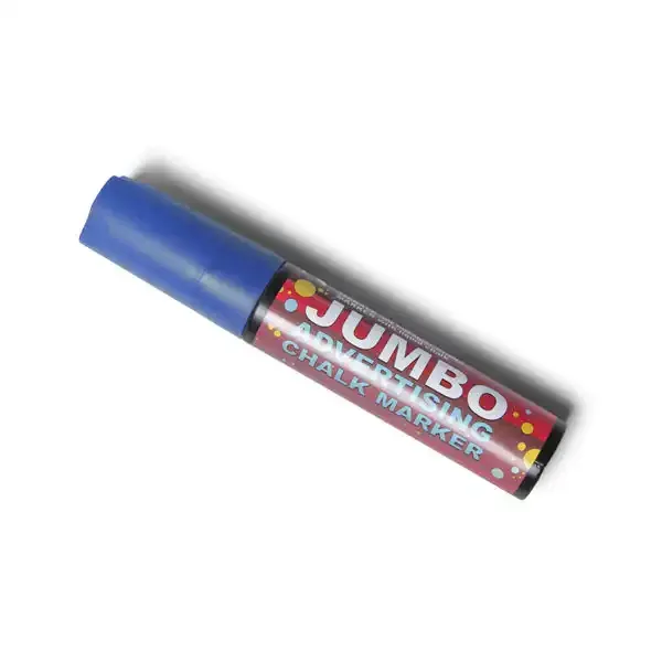 Display Kridtmarker 15 mm blå til tavle og glas