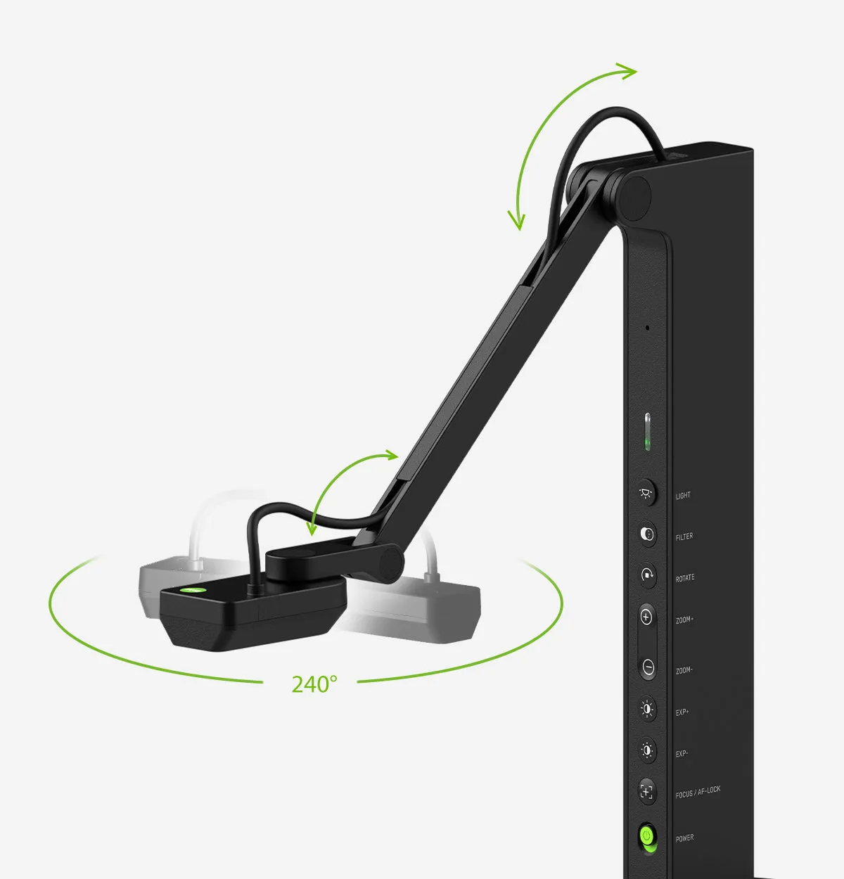 IPEVO VZ-R Ultra dokumentkamera 13MP dual mode