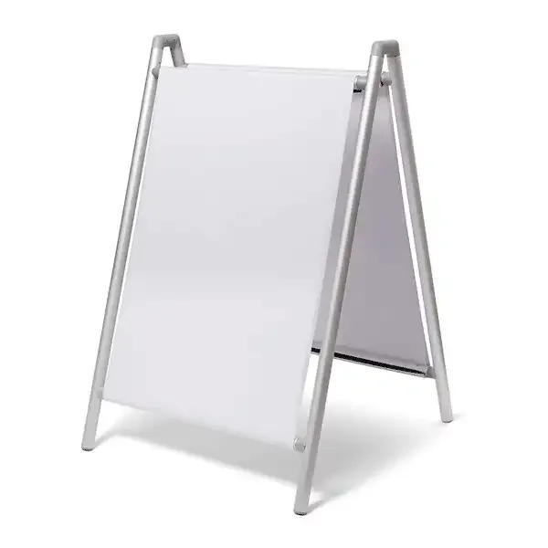 Display EasyMove A-skilt 70x100 cm stofprint dobbelt