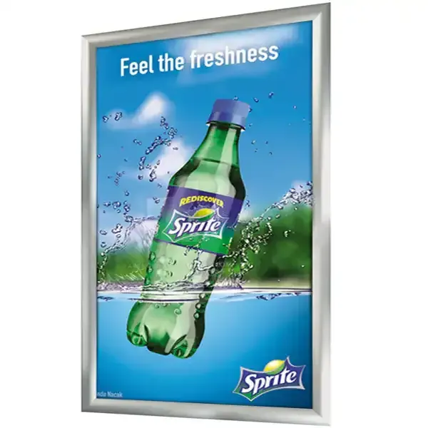 Display 4781 snapramme 100x200 cm 45mm aluminium