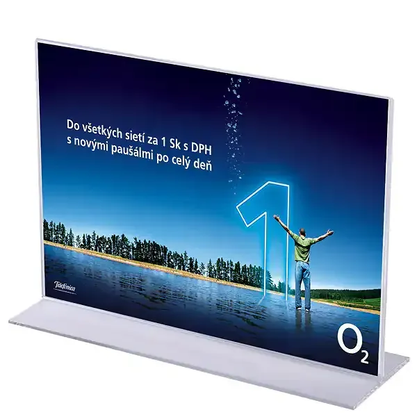 Display TA3PXS menukortholder A3 bordskilt akryl