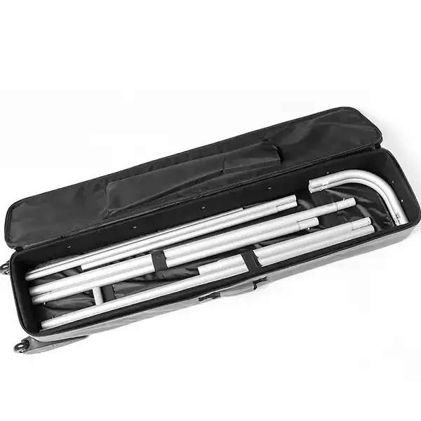 Display Zipper-Wall Straight Basic bagvæg 400x230 cm