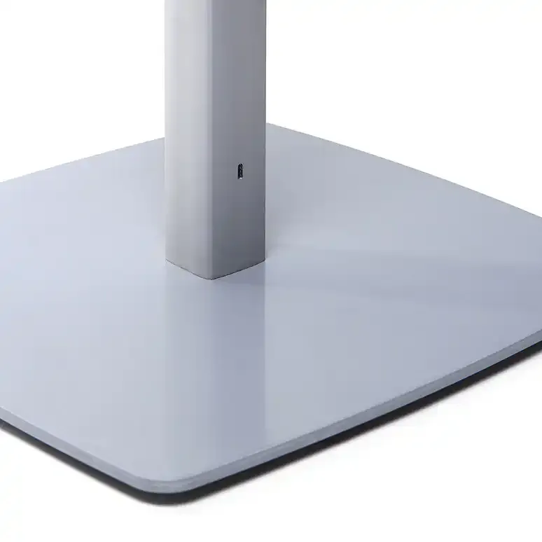 Display tabletholder gulv 10" sølv teleskop