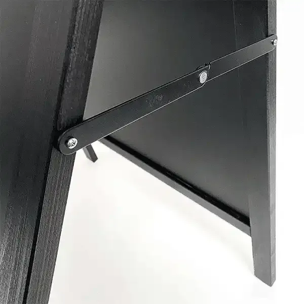 Display 2453 A-skilt bøg magnet kridttavle 59x78 cm