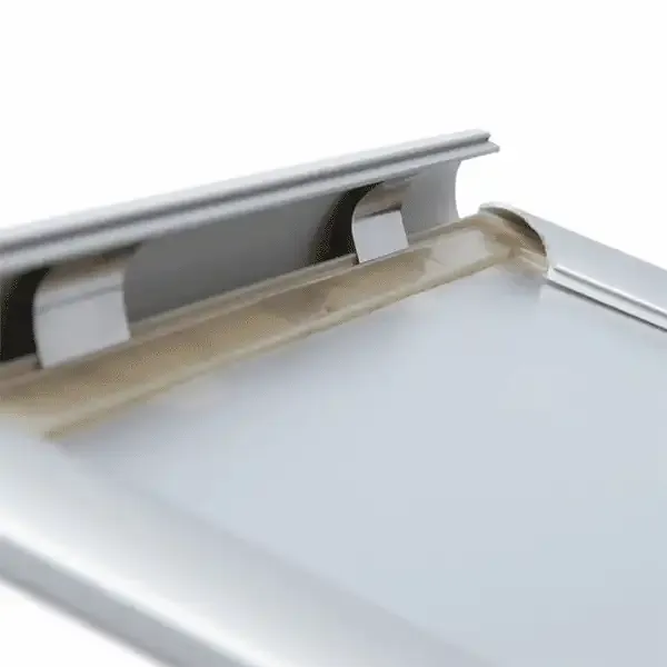 Display ABS KRA4G25ABS snapramme A4 sølv