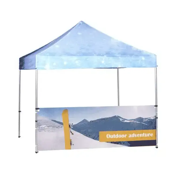 Display Half Wall Support teltstang 3x3 m stram væg