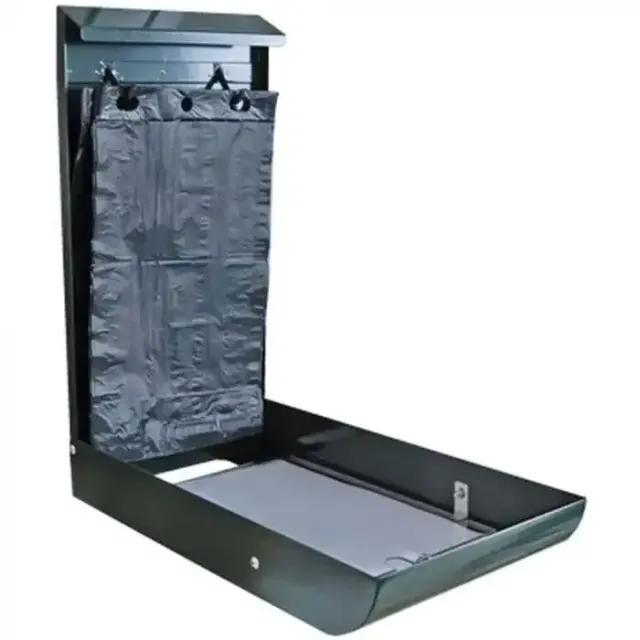 Display hundeposer til dispenser 1000 stk sorte 20×35,5 cm
