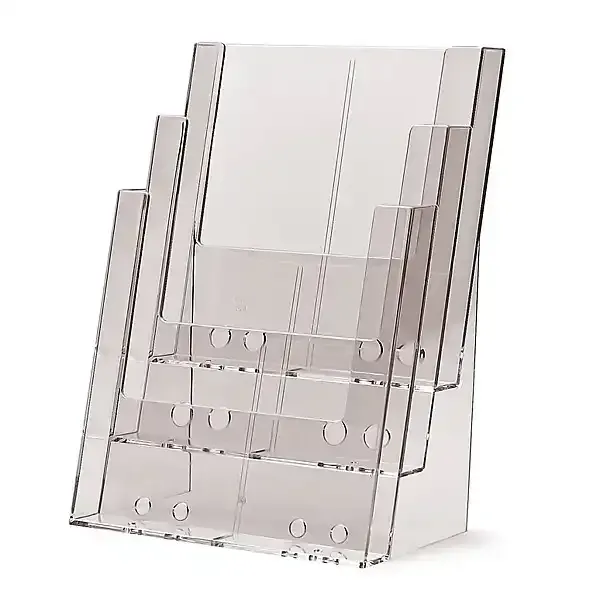 Display 3C230 brochureholder bord 3 rum A4 klar