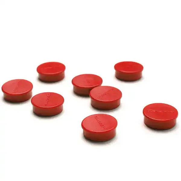 Display MAGNETS20RED magneter Ø 2 cm rød 8 stk