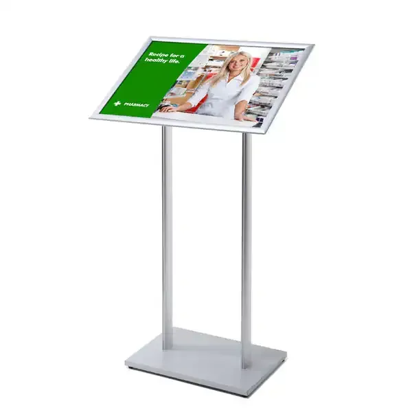 Display Menu Board MBA2G25 menuboard A2 snapramme sølv