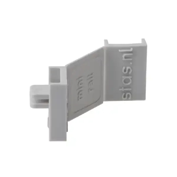 Display Minirail slutkappe hjørnestykke grå kombi 1 stk.