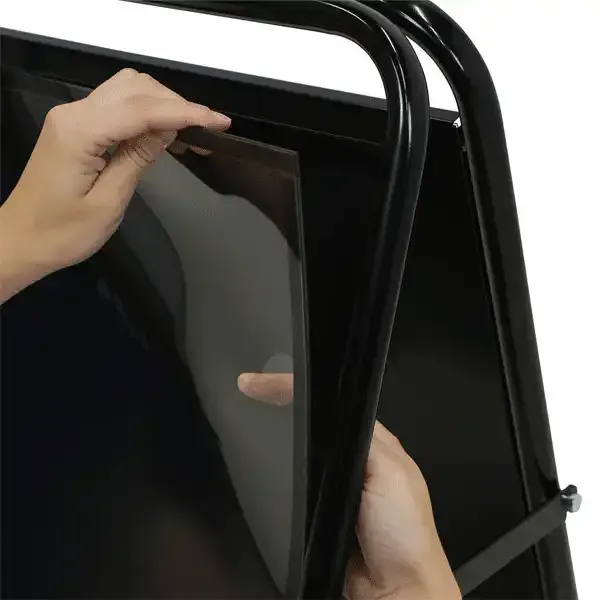 Display PET PETM53x73 frontrude 50x70 2-pak magnet