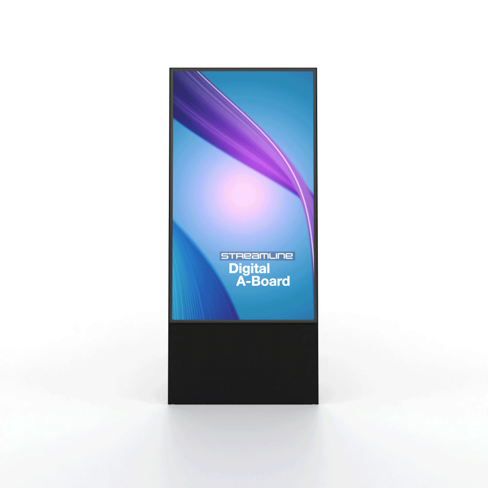 StreamLine Digital A-Board 43" Samsung skærm sort