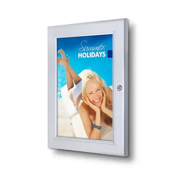 Display Economy plakatramme A3 med lås 37 mm