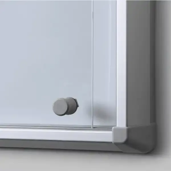 Display Opslagsskab 21xA4 skab glaslåger magnet