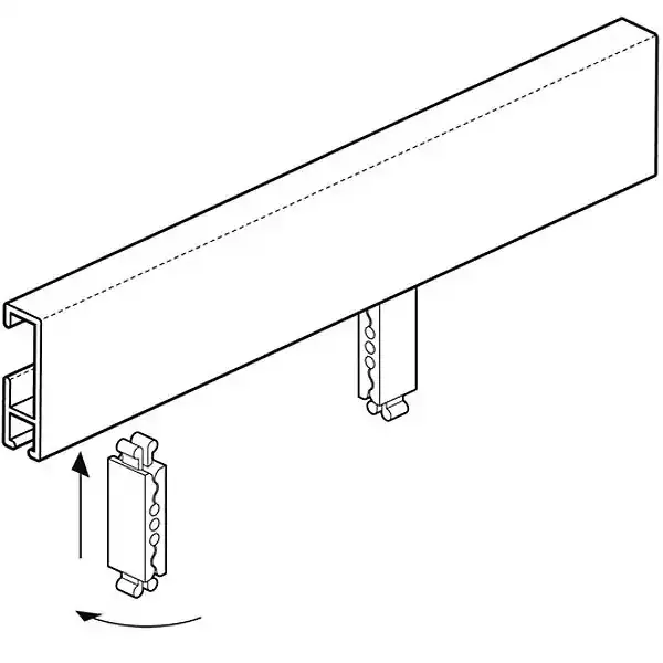 Display Picture Hits klemmer transparente 20 stk + strimler