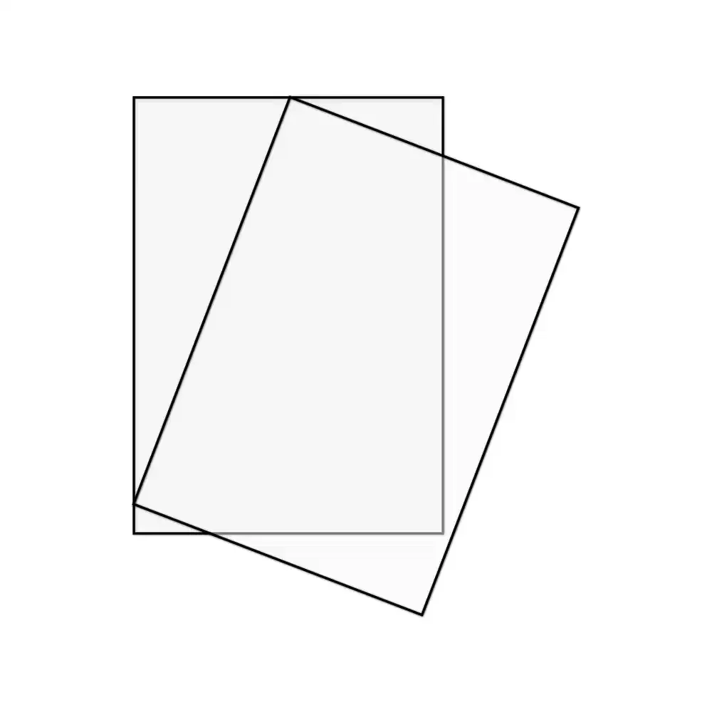 Display PET Frontrude 73,1x103,7 magnet sort 2-pak