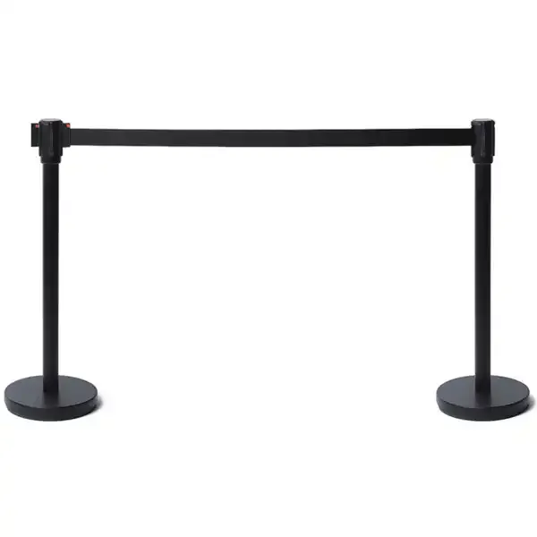 Display Economy køleder stolpe sort sele 250 cm