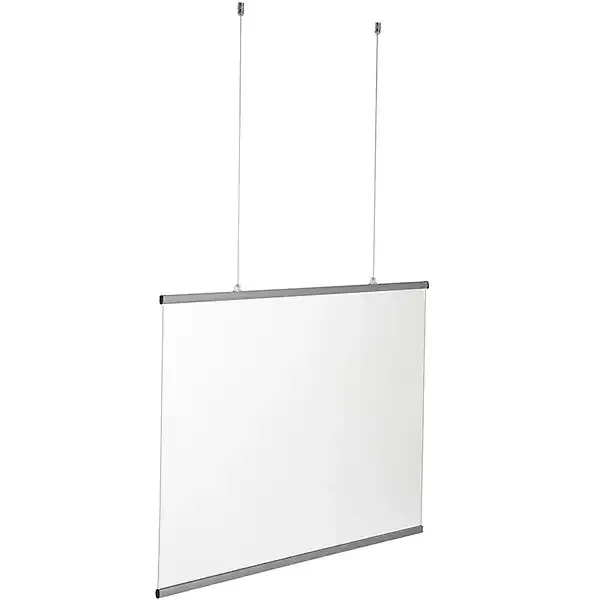 Display Safe Screen 120x70 afskærmning loft hængt klar