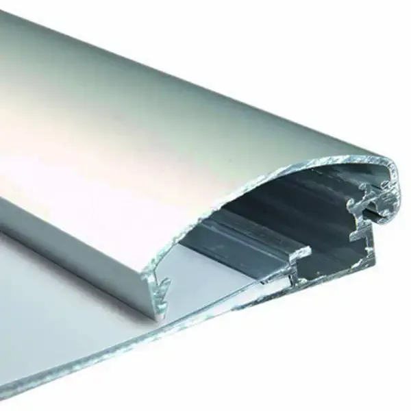 Display snapramme 70x100 cm 45 mm profil aluminium sølv