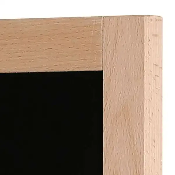 Display 2474 Menutavle kridttavle lys bøg 70 x 125 cm