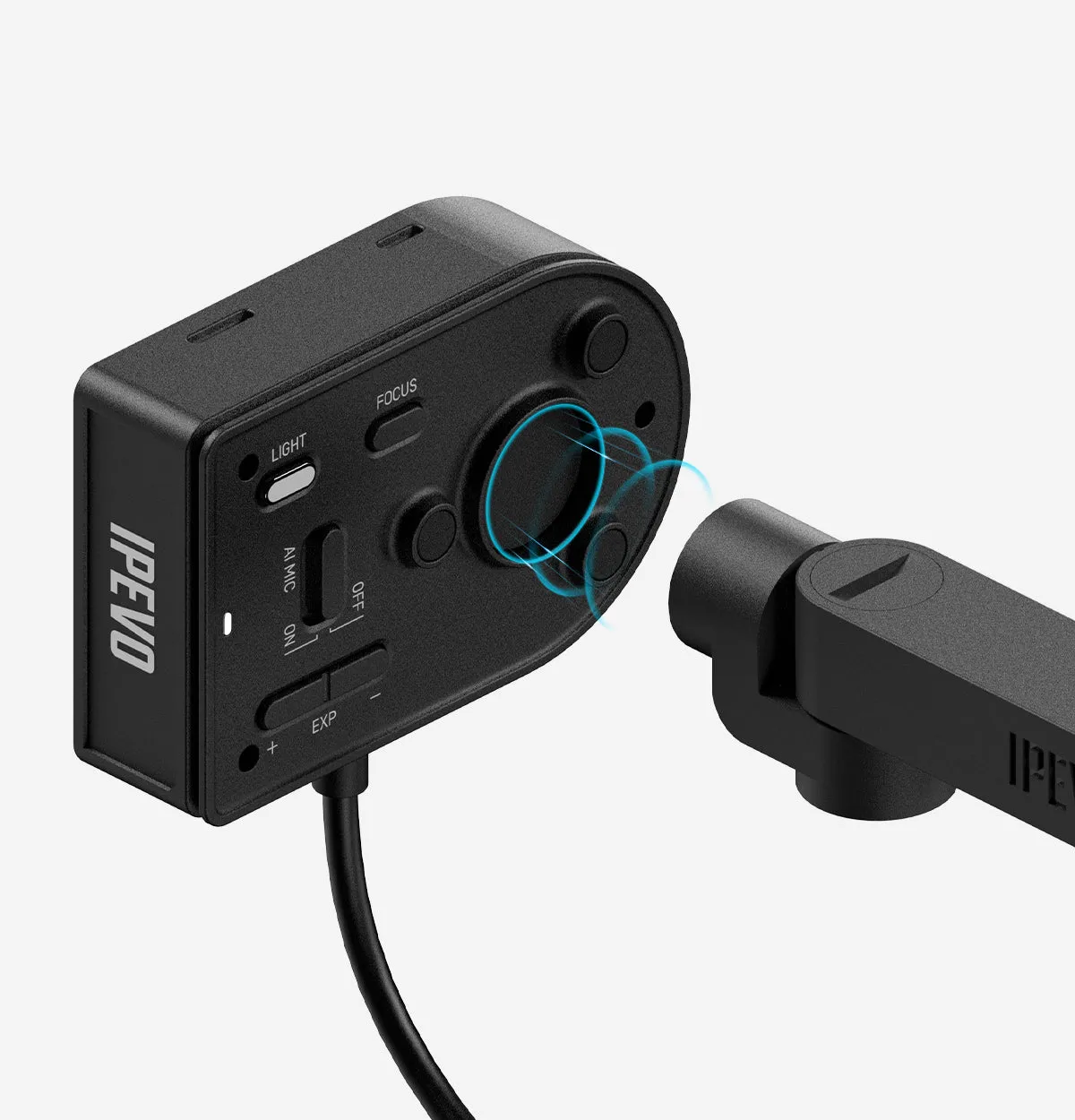 IPEVO kamerastander P2V ULTRA MP-8M magnetisk led