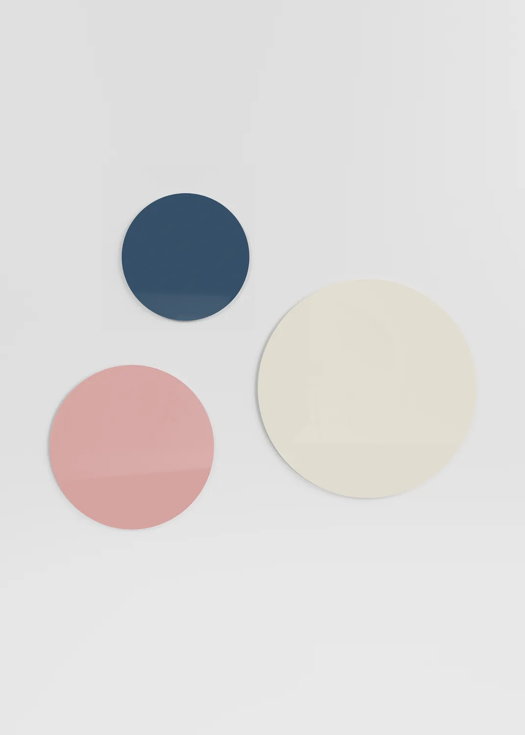 Chatboard Orbit rund magnetisk glastavle 3 str sortiment