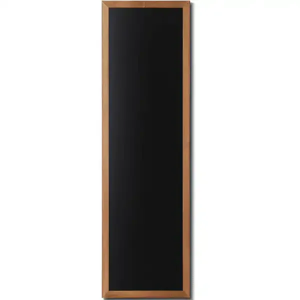 Display menutavle teaklook 56x170 cm kridtmarker