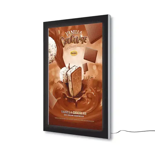 Premium Outdoor LED plakatramme A0 IP56