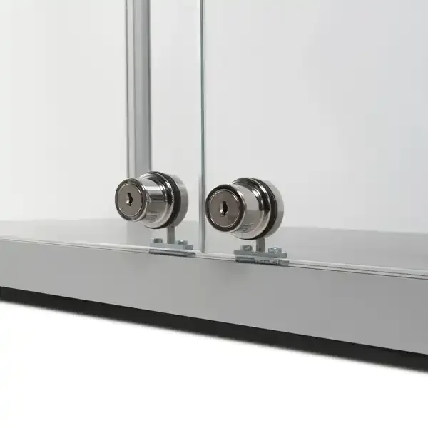 Display VR2-24-800F udstillingsmontre 80x200x40 sikkerhedsglas
