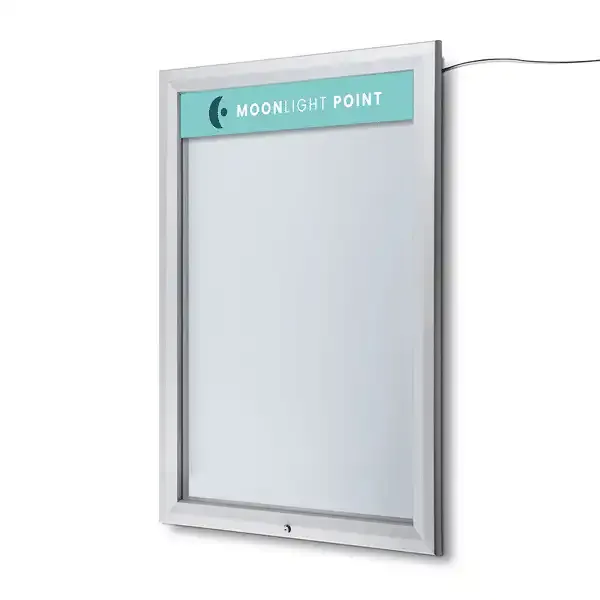 Premium opslagsskab LED 9xA4 udendørs magnet