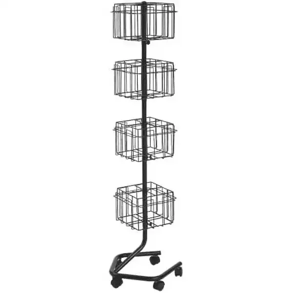 Display Brochure Rack Karrusel 32 Rum 41x38x155 cm