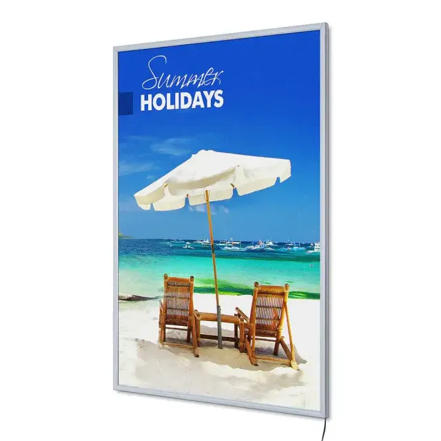 Display Economy A0 LED snapramme 19 mm 5000K