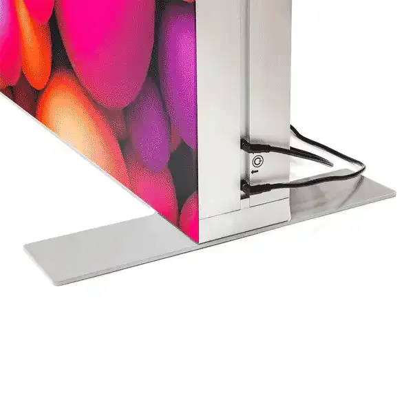 Display Brightbox Pro Flex LED messevæg 100x250 dobbelt