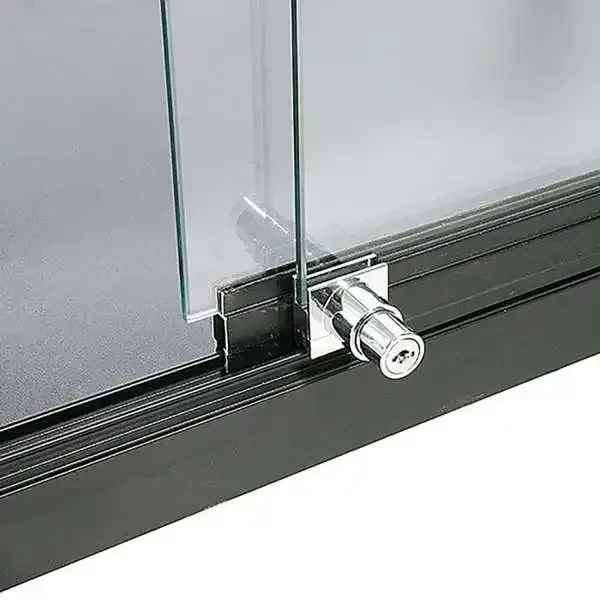 Display Udstillingsmontre LED sort 90x90x45 cm