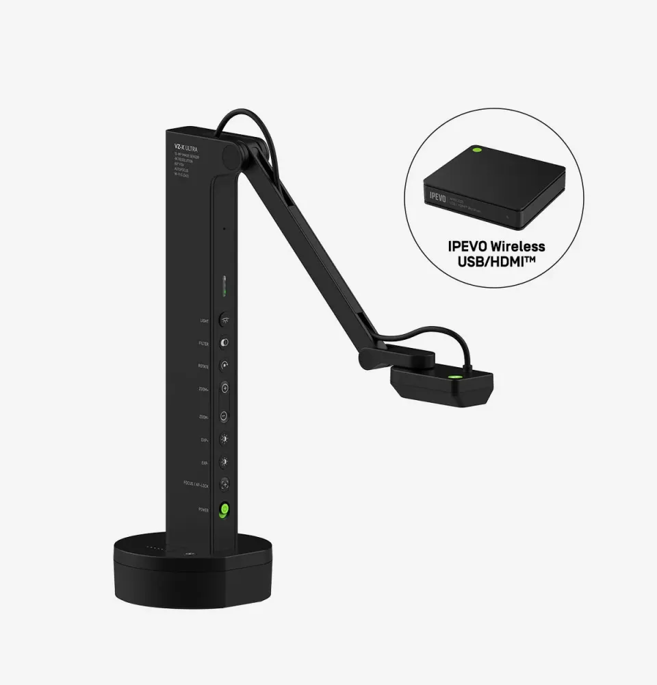 IPEVO VZ-X ULTRA dokumentkamera 13MP trådløs