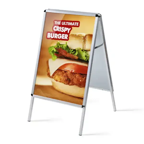 Display Alu-Line Gadeskilt 70x100 cm vejrbestandig