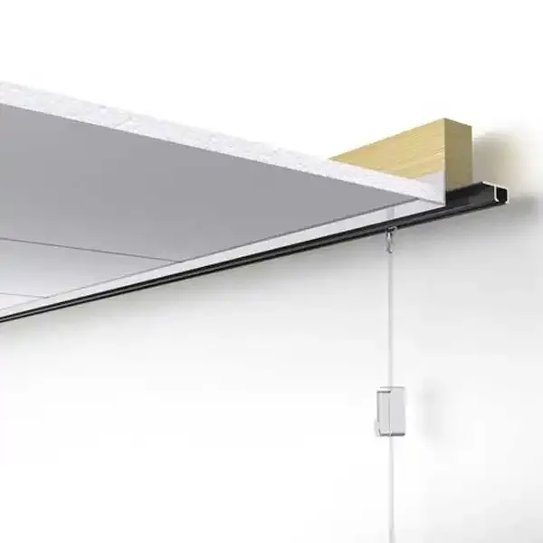 Display U-Rail galleriskinne hvid 200 cm loft