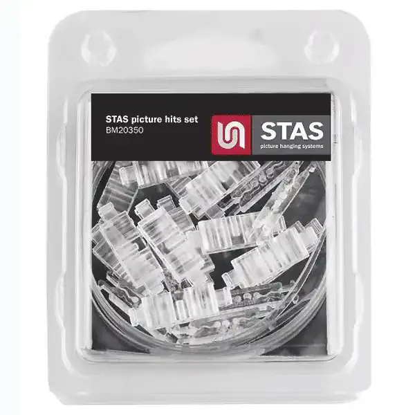 Display Picture Hits klemmer transparente 20 stk + strimler