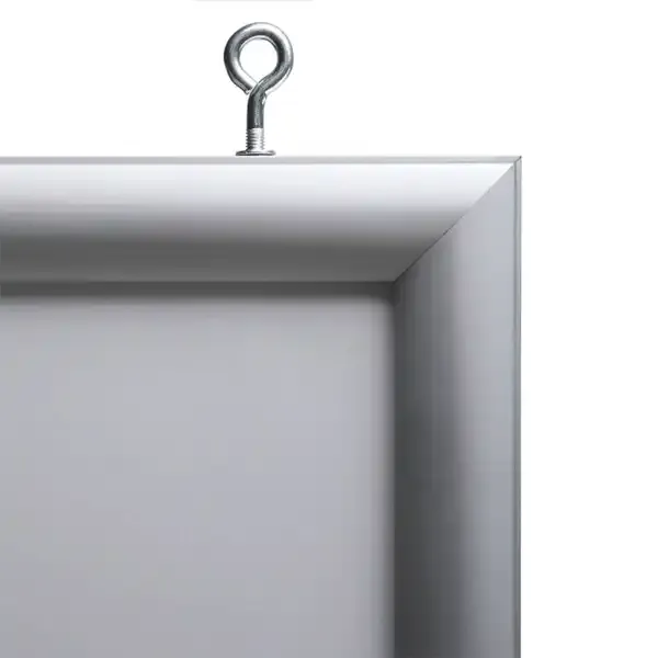Display LED Snapramme PLEDA2G30 lysramme A2 sølv