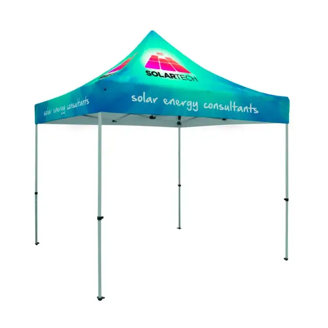 Display Event telt 3x3 m aluminium med tryk inkl. taske