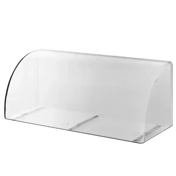 Display brødkasse nyseskærm 60x20 cm glasklar