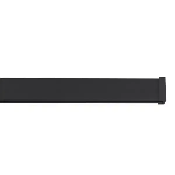 Display Minirail galleriskinne 150 cm sort aluminium