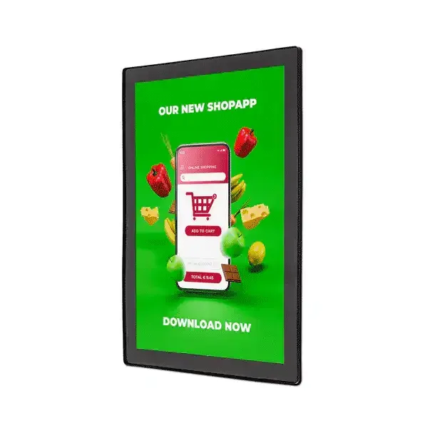 Display Slim A3 magnet plakatramme sort