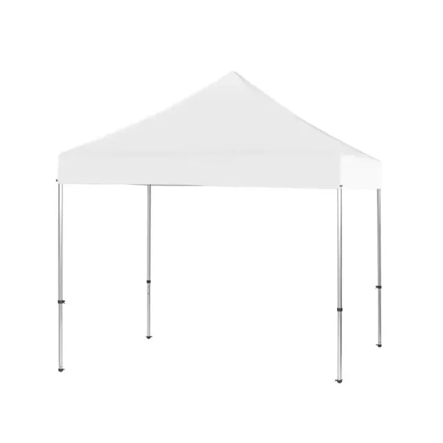 Display festtelt hvidt 3x3 meter alu-stel med loft