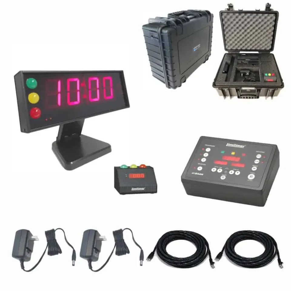 Limitimer Conference Kit timersæt med kuffert 3 dele