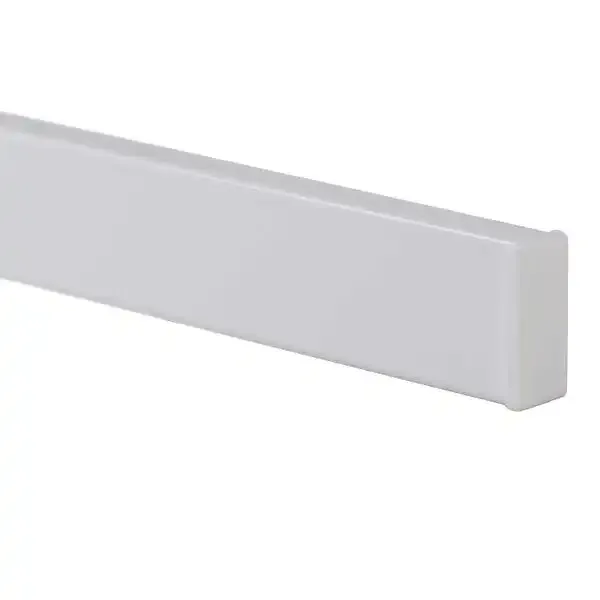 Display Cliprail galleriskinne hvid 150 cm 20 kg